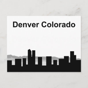 Carte Postale Denver Colorado