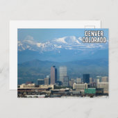 Carte postale Denver Colorado (Devant / Derrière)