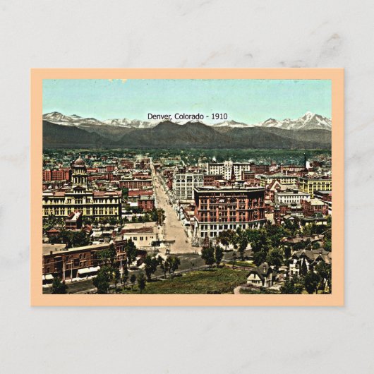 Carte Postale Denver, Colorado - 1910 (Devant)
