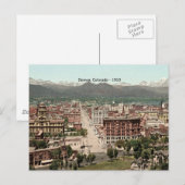 Carte Postale Denver, Colorado - 1910 (Devant / Derrière)