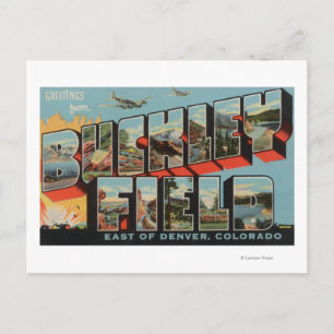 Carte Postale Denver, Colorado - Buckley Field
