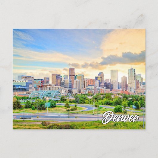 Carte Postale Denver, Colorado, États-Unis (Devant)