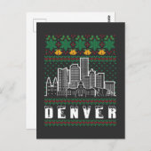 Carte Postale Denver Nevada Noël laid (Devant / Derrière)