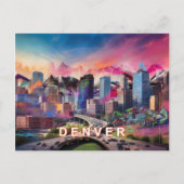 Carte Postale Denver The Mile High City (Devant)