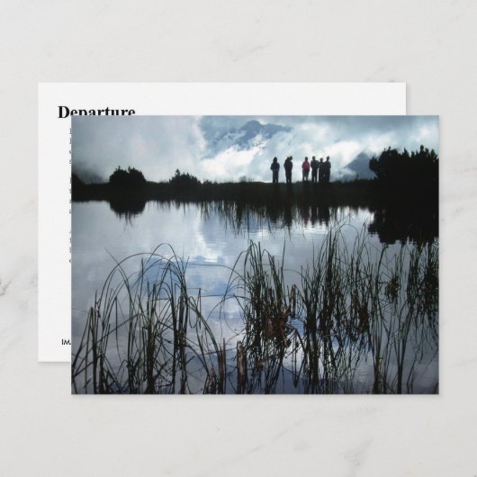 CARTE POSTALE DÉPART (Devant / Derrière)