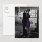 Carte Postale Départ de l'amour (Devant / Derrière)