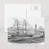 Carte Postale Départ de 'The Lizzie Webber' (Devant / Derrière)