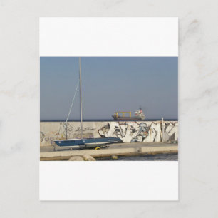 Carte Postale Départ du navire Varna
