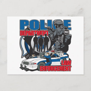 Carte Postale Département de police