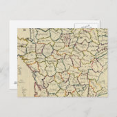 Carte Postale Département France (Devant / Derrière)