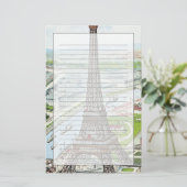 Carte postale dépeignant Tour Eiffel (Debout devant)