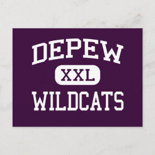 Carte Postale Depew - Wildcats - Lycée - Depew New York