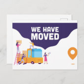 Carte Postale Déplacé (Devant / Derrière)