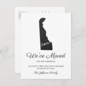 Carte postale Déplacement de l'état du tableau noi (Devant / Derrière)