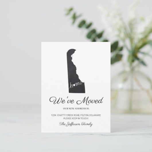 Carte postale Déplacement de l'état du tableau noi (Debout devant)