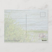 Carte Postale Déplacement délicat (Dos)