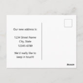 Carte Postale Déplacement des cailles de la Californie (Dos)