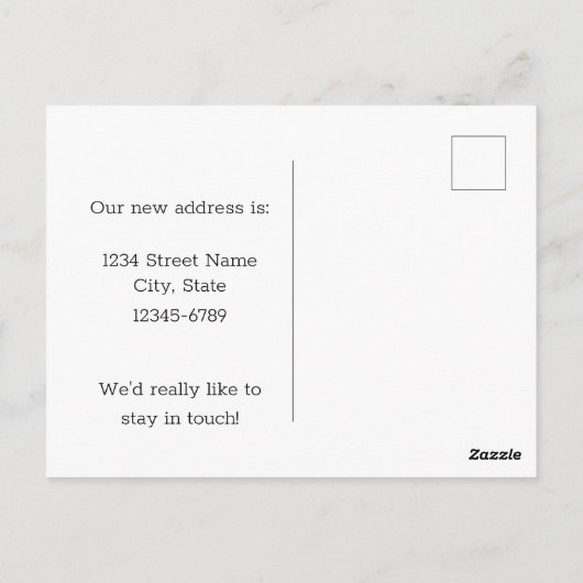 Carte Postale Déplacement des fleurs Goldfinch de Faire-part Was (Dos)