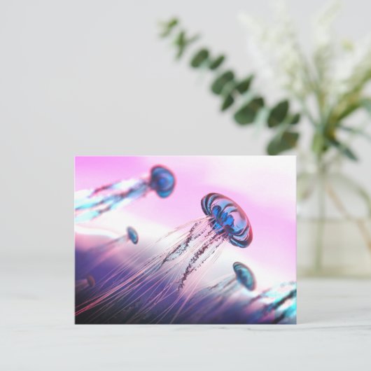 Carte Postale Déplacement le long (Debout devant)