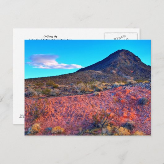 Carte Postale Déplacement par (Devant / Derrière)