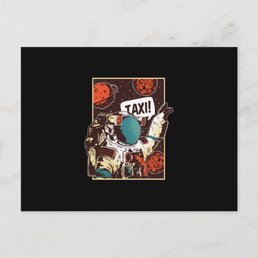 Carte Postale Déplacement spatial (Devant)