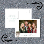 Carte Postale Déplacer de nouvelles racines Déplacer Faire-part