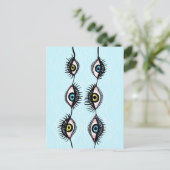 Carte Postale Déplaisant Weye Garlands Surreal Art (Debout devant)