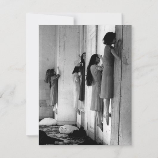 Carte postale Déplaisante vintage pour femmes (Devant)