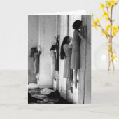 Carte postale Déplaisante vintage pour femmes (Fleur jaune)