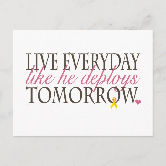 Carte Postale déploiement (Devant)