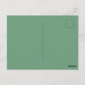 Carte Postale Déploiements en violet vert néon (Dos)