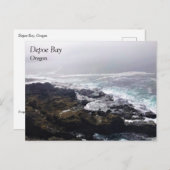 Carte Postale Depoe Bay, Oregon (Devant / Derrière)