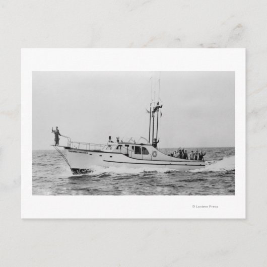 Carte Postale Depoe Bay, Oregon Tradewinds Kingfisher Boat (Devant)