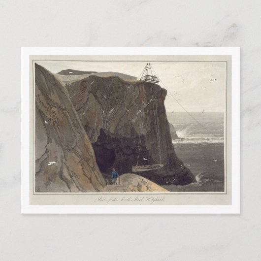 Carte Postale Déposer un bateau de la plate-forme à Holyhead, (Devant)