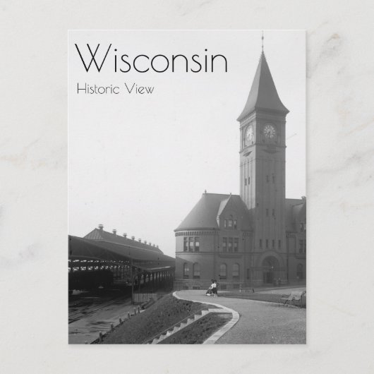 Carte Postale Dépôt du front du lac (Devant)