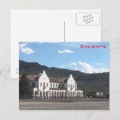 Carte Postale Dépôt ferroviaire - Caliente (Devant / Derrière)