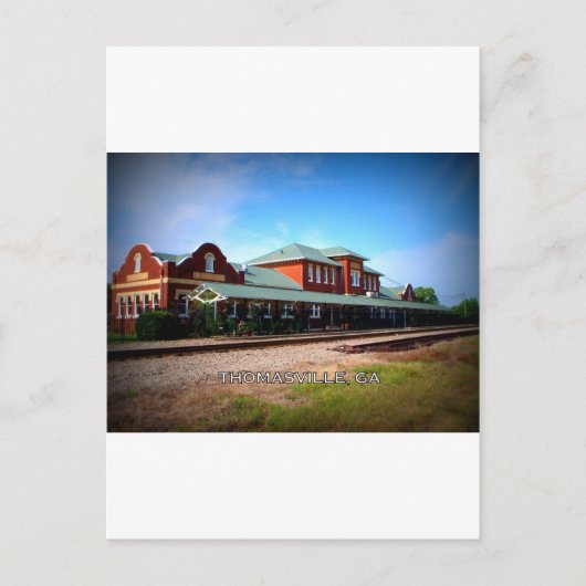 Carte Postale DEPOT - Thomasville, Géorgie (Devant)