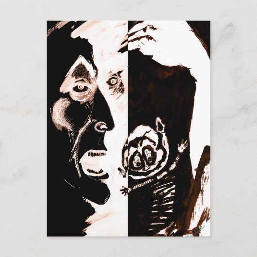 Carte Postale Dépression maniaque (Devant)