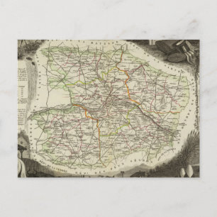 Carte Postale Dept About Hand et Dormouse