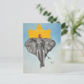 Carte Postale Der Indische Gesandte (Debout devant)