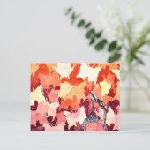 Carte Postale Der Rabe schreckt die Schmetterlinge auf (Debout devant)