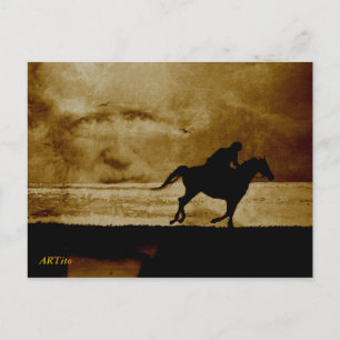 Carte Postale Der Schimmelreiter - La tempête de théodor