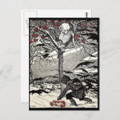 Carte postale Der Tod im Baum (Devant / Derrière)