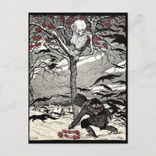 Carte postale Der Tod im Baum (Devant)