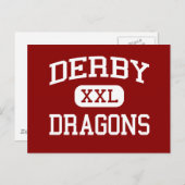 Carte Postale Derby - Dragons - Middle - Birmingham Michigan (Devant / Derrière)