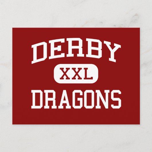 Carte Postale Derby - Dragons - Middle - Birmingham Michigan (Devant)