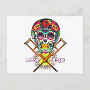 Carte Postale Derby fait mal