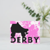 Carte Postale derby : skullphabet (Debout devant)