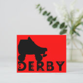Carte Postale derby : skullphabet (Debout devant)