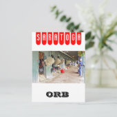 Carte Postale Derby vainqueur "Orb" en 2 ans (Debout devant)